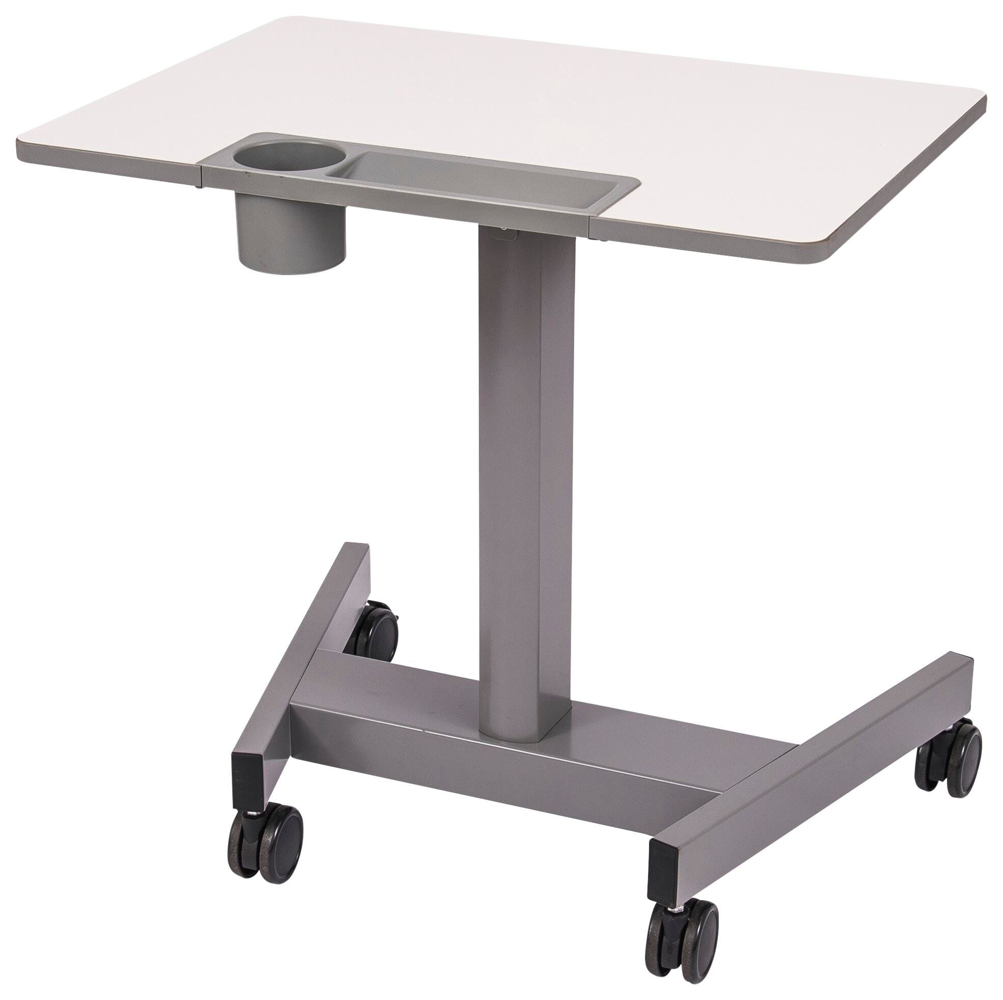 Luxor Sit/Stand Student Desk, Height Adjusting Pneumatic Lever, 29